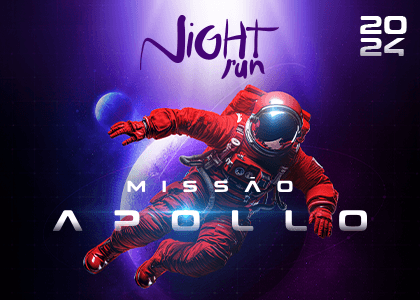 Imagem de divulgação do Night Run 2024 - Aracaju