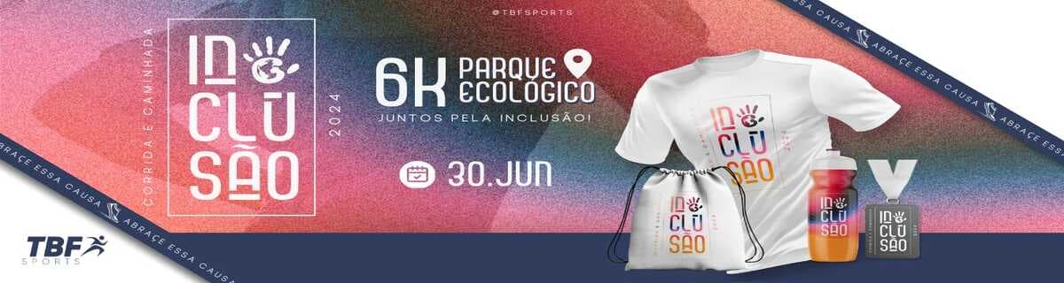 Imagem de divulgação do Corrida e Caminhada Da Inclusão 2024