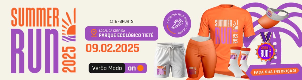 Imagem de divulgação do 5º Summer Run Parque Ecológico do Tietê - São Paulo