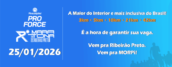 Imagem de divulgação do Maratona Oficial De Ribeirão Preto Piracanjuba Proforce 2026