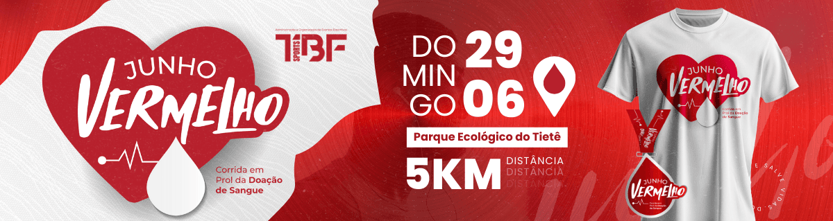Imagem de divulgação do 2° Corrida Da Conscientização A Doação De Sangue